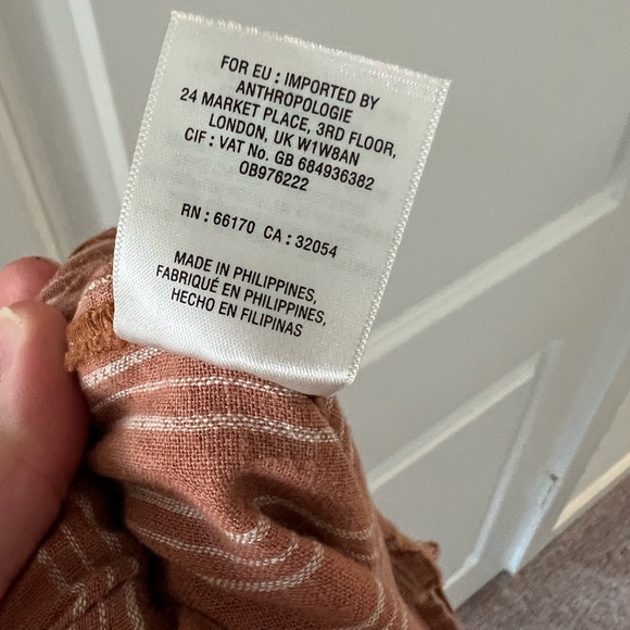 By Anthropologie Seashore Striped Pants - Picture 7 of 7